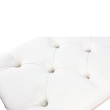 Paean Linen Ottoman Bench